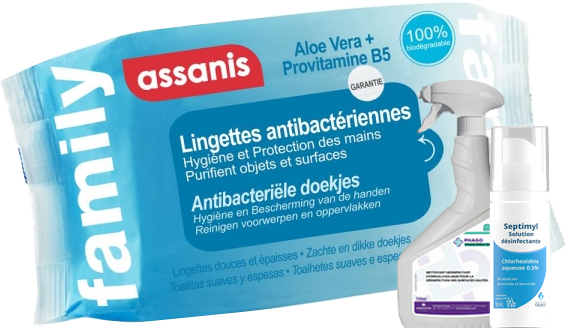 Désinfectant vente location matériel premiers secours trousse premiers secours